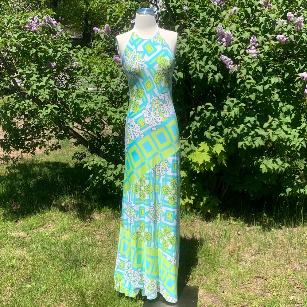 ANANLILI | Halter Maxi Dress